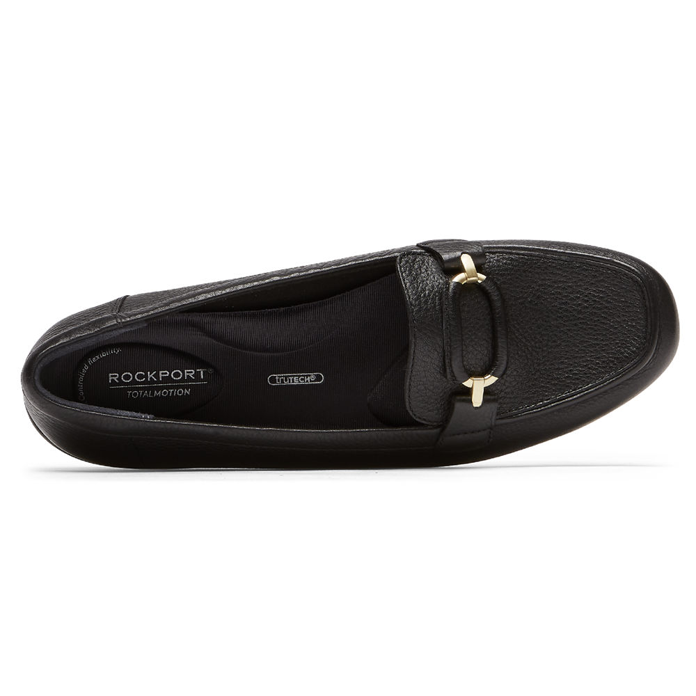 Rockport Loafers Dame Svart - Total Motion Circle Driver - MBON75248